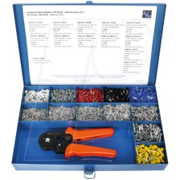 VOGT AG VT SORT 4151 - Surtido de casquillos mixtos, 0,5 - 6,0 mm², 11700 piezas