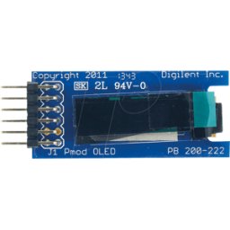 DIGILENT DIGIL 410-222 - PMod OLED: Pantalla OLED monocromática de 128 x 32 p&iacu