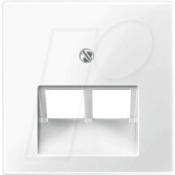 MERTEN EL SM 296119 - Sistema M, placa central, inserto UAE, blanco polar, brillante