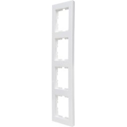 KOPP EL 07 407129005 - HK07 PURE - Cubierta de marco 4 veces, blanco puro
