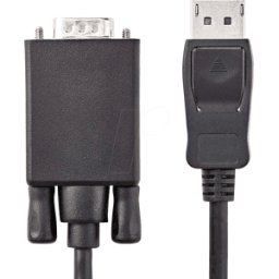 NEDIS N CCGP37300BK20 - Cable, conector DisplayPort > conector VGA, 2 m, negro