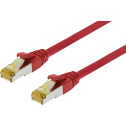 TTL NETWORK UF CAT6A RT 0,5 - Cable de conexiones Ultra Flex Cat.6A - 0,5 m - rojo