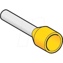 SCHNEIDER ELECTRIC SE DZ5CE063D - Ferrule Linergy DZ5. Ø 6 mm², amarillo, 1 piezas