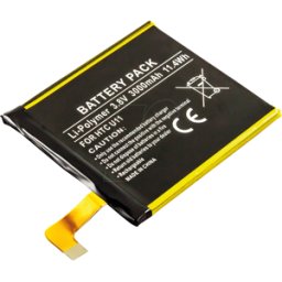 ECO GMBH AKKU 31012 - Batería para smartphone para dispositivos HTC, Li-Po, 300