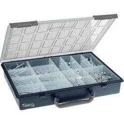 RAACO PSC 4-17 - Caja de compartimentos, PSC 4-17, 340 x 57 x 265 mm, 17 comparti