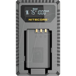 NITECORE NC LG-FX1 - Cargador para baterías para cámara Fujifilm
