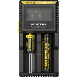 NITECORE NC DC D2 - Cargador de sobremesa, controlado por procesador, NiCd, NiMH, io