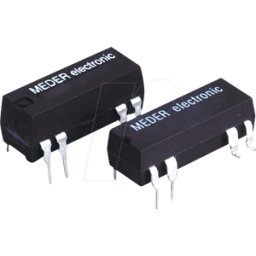 MEDER DIP 7221-D 12V - Relé de Reed, 12V, 2 contactos NO con diodo, 1A