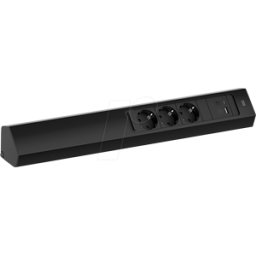 BACHMANN BACH 932.106 - CAJA DE 2 tomas de corriente, 3 salidas, USB a&C; 22W.