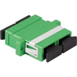 LOGILINK FA01SC6 - Acoplamiento de fibra óptica SC Duplex, 12 piezas