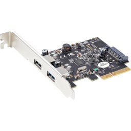 STARTECH.COM ST PEXUSB312A3 - PCIe x4 > 2 x USB externo 3,1 Tipo A..