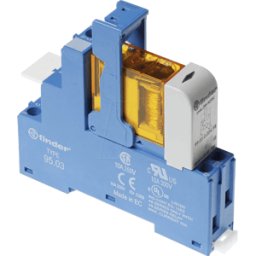 FINDER FIN 48.31.8 12V - Relé de acoplamiento, 1 contacto inversor, 10 a, 12 V CA