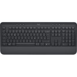 LOGITECH K650 SW - Teclado inalámbrico, Logi Bolt/Bluetooth, negro, DE
