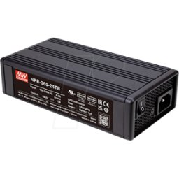MEAN WELL MW NPB-360-12TB - Cargador para baterías de plomo, litio, 14,4 V, 20 A.