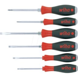 WIHA 21250 - Juego de destornilladores SoftFinish®, 6 piezas