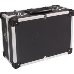 PEREL VEL 1821-N - Caja de herramientas, aluminio, 320 x 230 x 155 mm