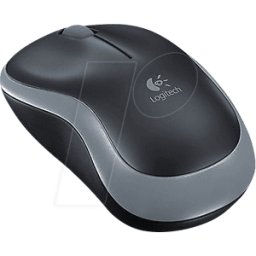 LOGITECH M185 GR - Ratón (mouse), inalámbrico, gris