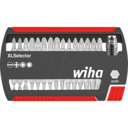WIHA 29417 - Juego de bits XLSelector Estándar, 25 mm