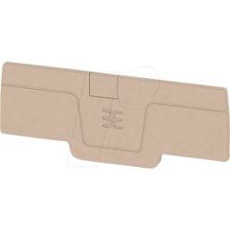 WEIDMÜLLER AEP 4C 2.5 - Placa de extremo serie A, gris
