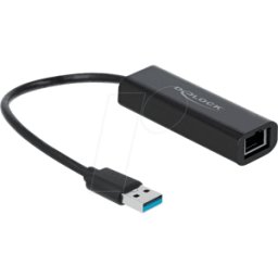 DELOCK 66299 - Tarjeta de red, USB 3.1, Gigabit Ethernet, 1 RJ45