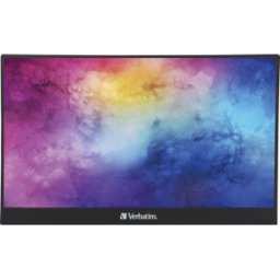 VERBATIM 49592 - Monitor de 39 cm, 16:9, Full HD, Touch, USB-C..