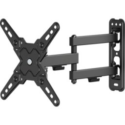 GOOBAY 79763 - Soporte de TV 13" - 43"; 20 kg, inclinación-giratoria, extensibl