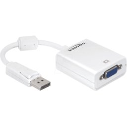 DELOCK 61766 - Adaptador DisplayPort, conector DP a conector hembra VGA