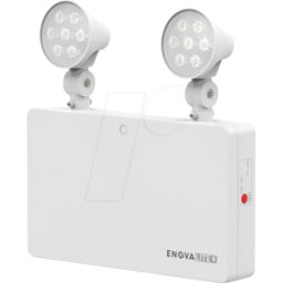 ENOVALITE ELED 200107 - Luz de ruta de escape Twin-Spot 3W, luz de emergencia