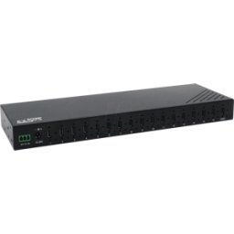 EXSYS 12276HMS - USB 3,2 Gen 2 Hub de 16 puertos, 16x USB-C, 120W.