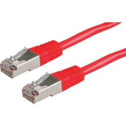 VALUE 21990812 - Cable de interconexiones Cat.6 S/FTP PIMF rojo 1,5m