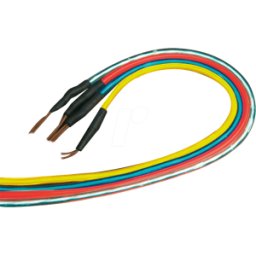 ZIGAN DISPLAYS EL-KABEL 2,0 GN - Cable luminoso, verde, 2 m, Ø3,2 mm, incl. inversor