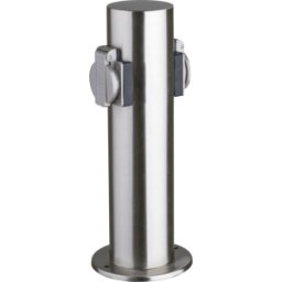HEITRONIC HEIT 35103 - Distribuidor de energía, doble, acero inoxidable