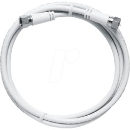 AXING MAK 500-80 - Cable de conexión, conector F axial, 5 m