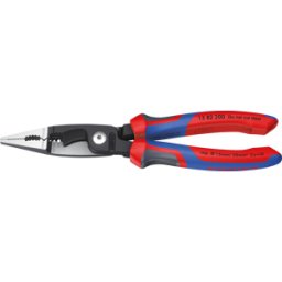 KNIPEX KN 13 82 200 - Alicate para instalaciones eléctricas, 200 mm, cabeza pulida