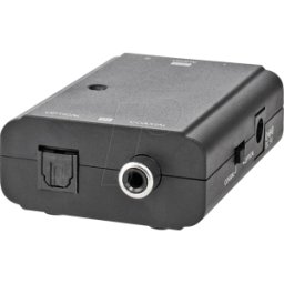 NEDIS N ACON2509BK - Deze digitaal naar analoog audio (DAC) omvormer is geschikt om e
