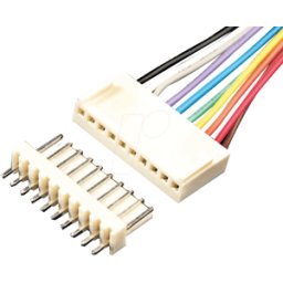 FREI PS 25/5G WS - Conector de placa recto, blanco, 5 clavijas
