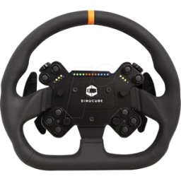 SCVALO-LE - Simucube Valo GT-23 Volante inalámbrico (32 cm) - Cuero negro