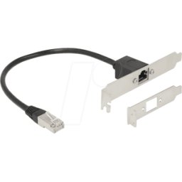 DELOCK 85803 - Cable alargador de red RJ45 Cat.5e 30 cm