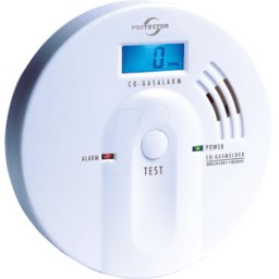 M-E ME CO-250 F - Detector de monóxido de carbono con pantalla