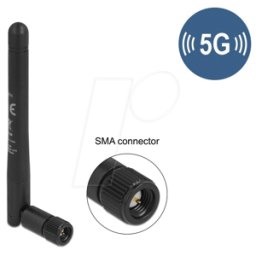 DELOCK 12711 - Antena, 5G, conector SMA, articulación basculante