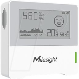 MILESIGHT MIL AM103 - Sensor de temperatura LoRaWAN, humedad del aire, CO2