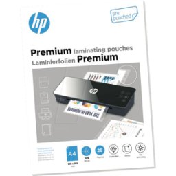 HEWLETT PACKARD HP PLA9122 - Láminas de laminación, DIN A4, 125 MIC, perforadas