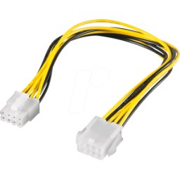 GOOBAY 51361 - Placa de cables, unidad EPS de 8 pines > 8 patillas EPS BU., 30