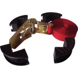 FREI ANHGR 12105 - Correa de amarre para remolque, 5 m, 25 mm, 250 daN, 5 piezas