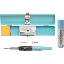 WELLER PIEZO - Juego de soldador de gas, Pyropen Piezo, encendedor piezoeléctri