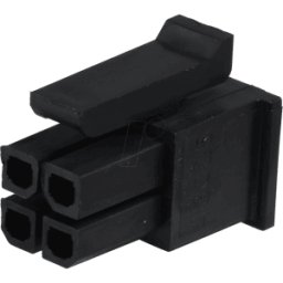 MOLEX 430250400 - Carcasa de crimpado Molex, Micro-Fit, 2x2 polos, hembra