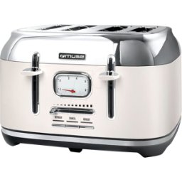 MUSE MS-131 SC - MUSE inoxidable tostador beige MS-131 SC