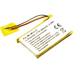 FREI AKKU 31062 - Batería de repuesto, JBL Micro 2, Li-Po, 600 mAh