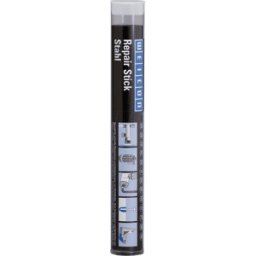 WEICON REPAIR-STICK ST - Compuesto de reparación, relleno de acero, 115 g, gris os