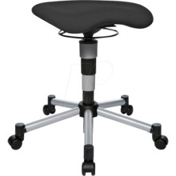 TST BODYB20 SW - Taburete TOPSTAR Body Balance 20, negro